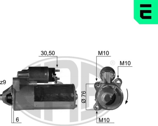 ERA 220415A Starter