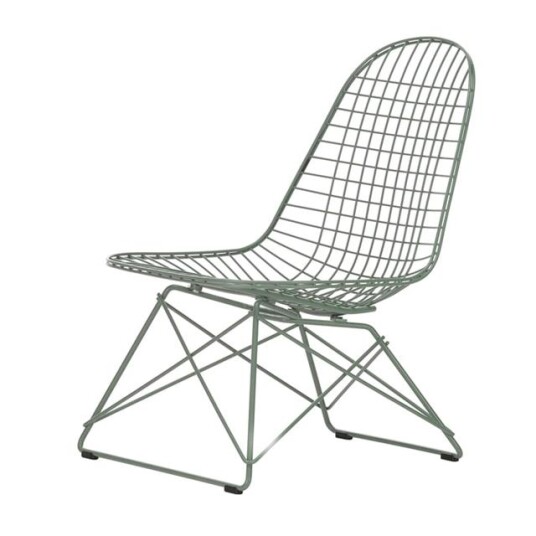 Vitra Vitra Wire LKR Lenestol Sjøskumgrønn Vitra Vitra Wire LKR Lenestol Sjøskumgrønn