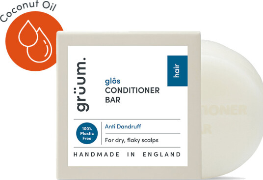 grüum glôs Zero Plastic Conditioner Bar Anti-Dandruff