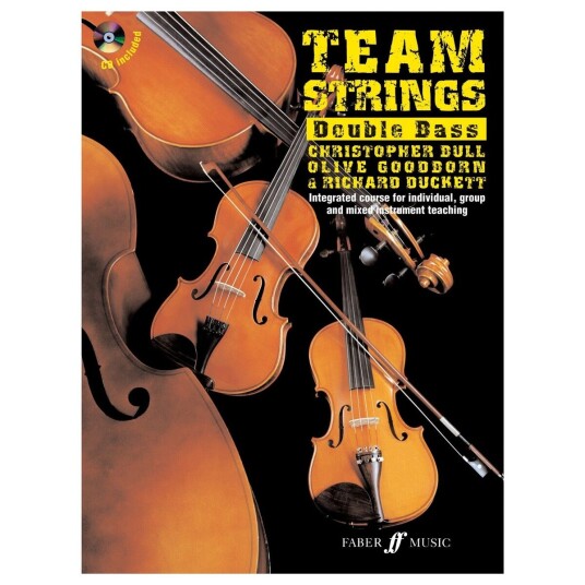Faber Team Strings Double Bass Tuition Book