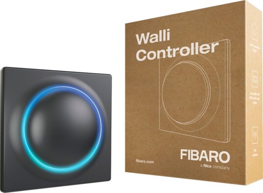 Fibaro Walli Kontroller Z-Wave (FGWCEU-201-8) Antrasitt