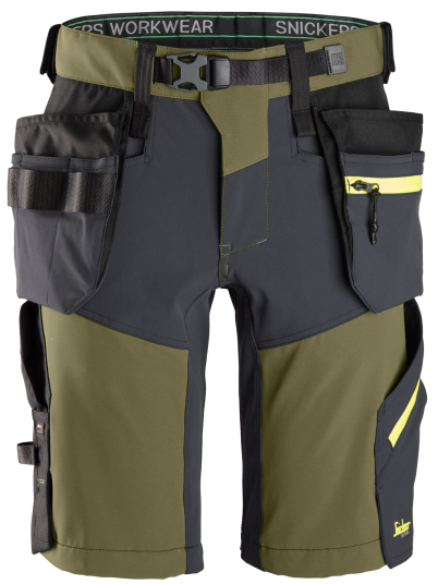 Snickers Workwear 6140 Shorts grønn Grønn, Klær
