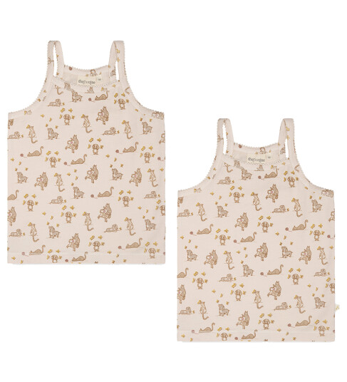 That"s Mine Esta Strap Top 2-Pack Beige 98 That"s Mine Esta Strap Top 2-Pack Beige 98