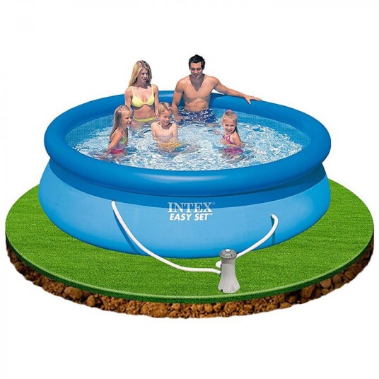Intex Easy Set Pool rundt basseng med filterpumpe 305 x 76 cm