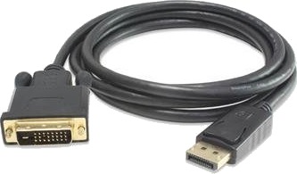 Premiumcord Kportadk02-02, 2 M, Displayport, Dvi, Hankjønn, Hankjønn, Rett