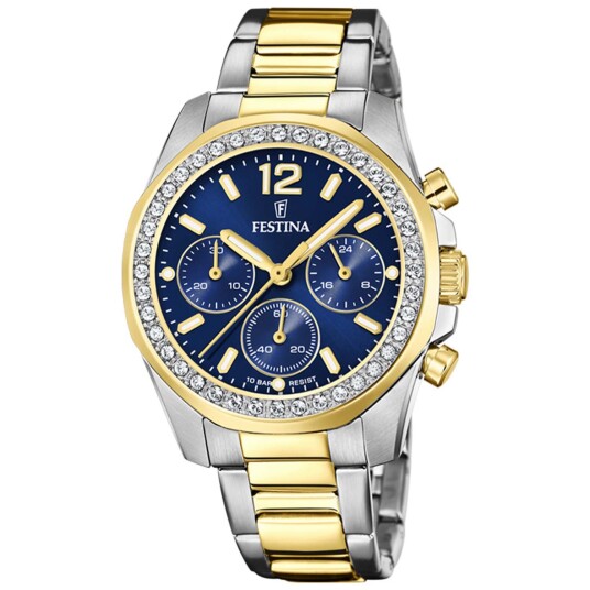 Festina Rainbow F20607/2 - Dame - 38 mm - Analog - Kvarts urverk - Mineralglas