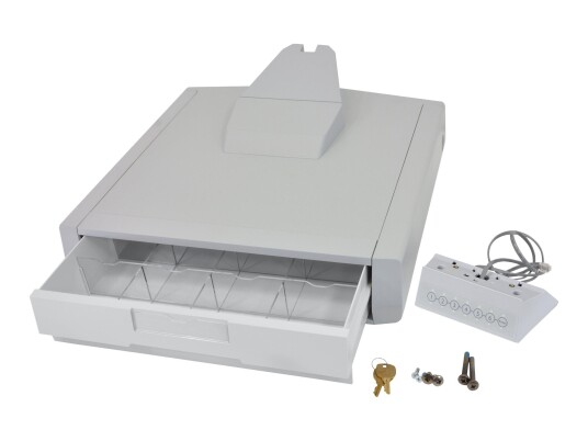 Ergotron SV44 Primary Single Drawer for LCD Cart monteringskomponent - grå, hvit