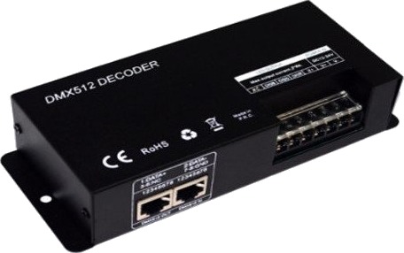 Ledlife DMX 512 RGB+W controller 12V 384W 24V 768W Ledlife DMX 512 RGB+W controller 12V 384W 24V 768W