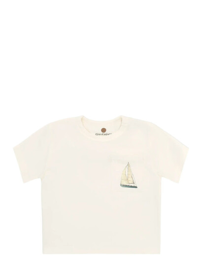En Fant T Shirt Ss Cream 56 En Fant T Shirt Ss Cream 56