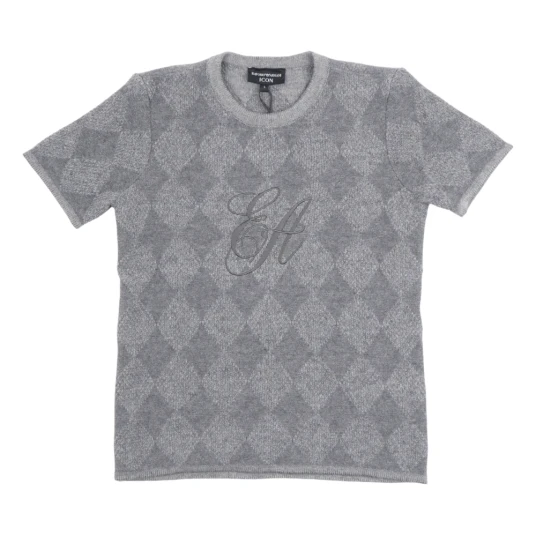 Emporio Armani Dame Strikkevarer Grå XL,