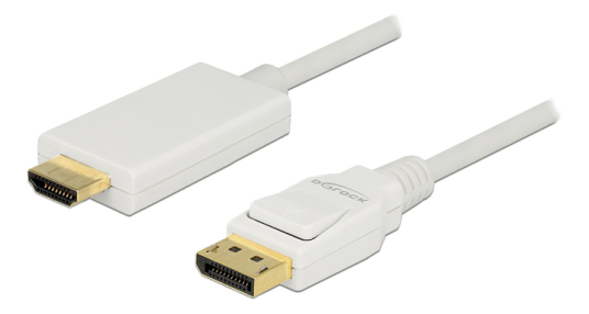 Delock Adapterkabel DisplayPort Til HDMI 3 m Delock Adapterkabel DisplayPort Til HDMI 3 m