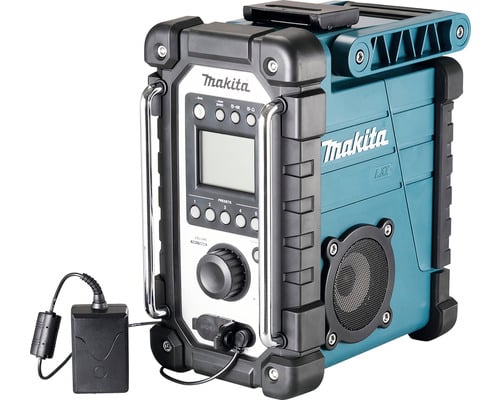Makita DMR116 Bærbar Byggradio med AM/FM og IP64 Beskyttelse Makita DMR116 Bærbar Byggradio med AM/FM og IP64 Beskyttelse