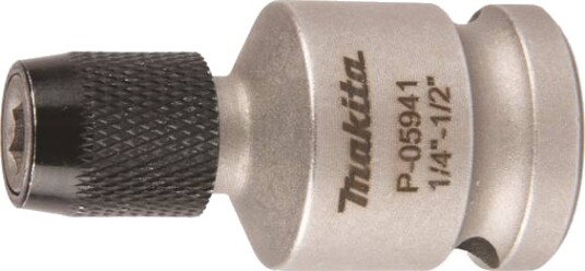 Makita Bitsadapter 1/2" - 1/4" P-05941 Makita Bitsadapter 1/2" - 1/4" P-05941