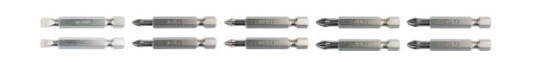 Yato Yt-04832, 10 Stykker, Philips, Pozidriv, Spor/Slot, Stål, 50 Mm Yato Yt-04832, 10 Stykker, Philips, Pozidriv, Spor/Slot, Stål, 50 Mm