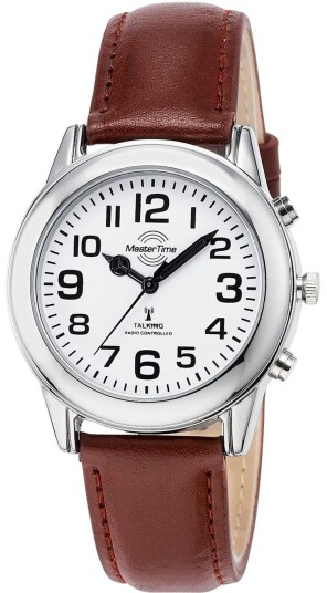 Master Time Herreklokke MTGA 10806 12L Classic Hvit/Lær Ø40 mm