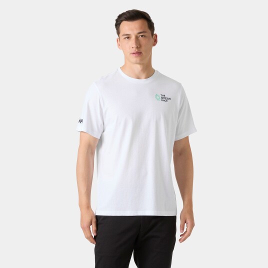 Helly Hansen The Ocean Race T shirt 2.0 Herre Hvit L