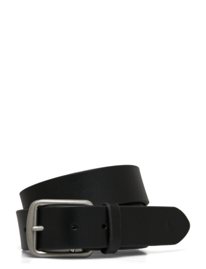 Polo Ralph Lauren Signature Pony Leather Belt - Black - 32 Polo Ralph Lauren Signature Pony Leather Belt - Black - 32