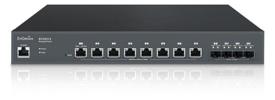 ENGENIUS ECS2512 Cloud Managed Switch 8-Port 2.5G | 4xSFP+