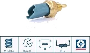 NISSENS 207033 Sensor, motortemperatur