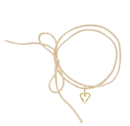 Maanesten Misa Choker Forgylt Sølv Sterling 925 38 140 cm