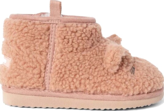 Liewood Alban Cat Pile Boot Slipper   Pink   34