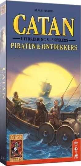 Catan Pirates & Explorers Utvidelse for 5–6 Spillere