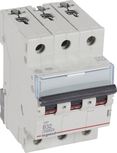 Legrand Tx3, Miniatyr-Automatsikring, Type B, Ip20, 240 - 415 V Legrand Tx3, Miniatyr-Automatsikring, Type B, Ip20, 240 - 415 V