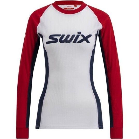 Swix Racex Classic Long Sleeve W Swix Red/Bright White XS Swix Racex Classic Long Sleeve W Swix Red/Bright White XS