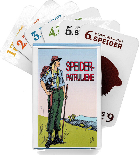 Speiderpatruljene Retro Kortspill Speiderpatruljene Speiderpatruljene Retro Kortspill Speiderpatruljene