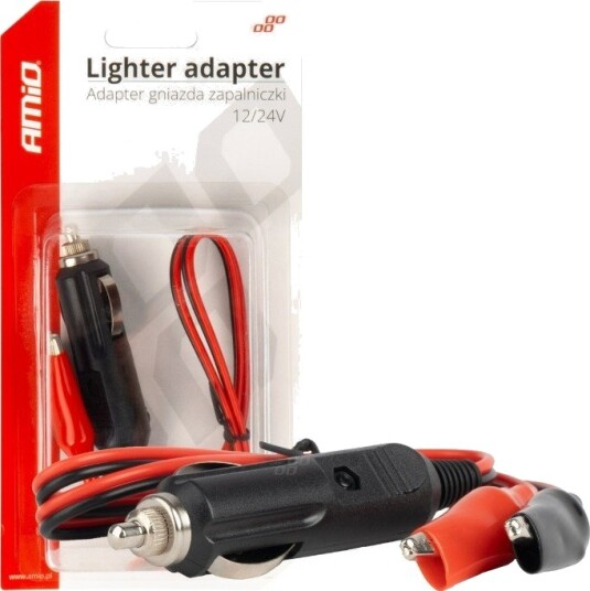 AMiO 03802 Adapter, sigarettenner