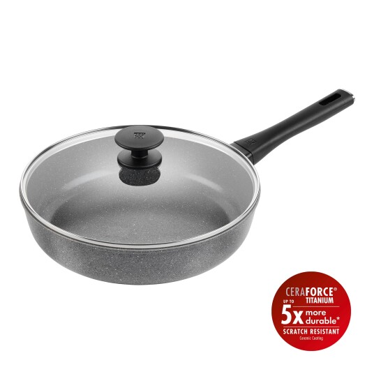 Zwilling Terreno Plus keramisk sauterpanne grå 28 cm Zwilling Terreno Plus keramisk sauterpanne grå 28 cm