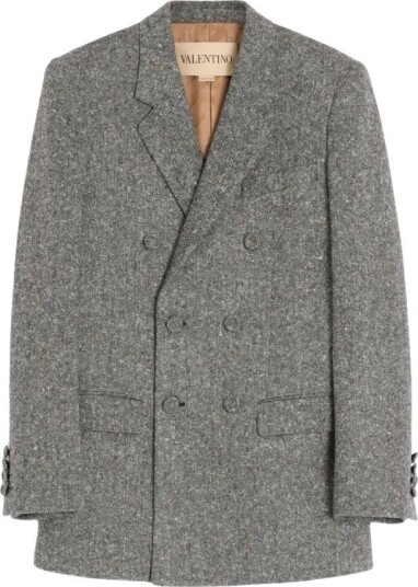 Valentino Garavani, Herre, Jakker, Grå, L,