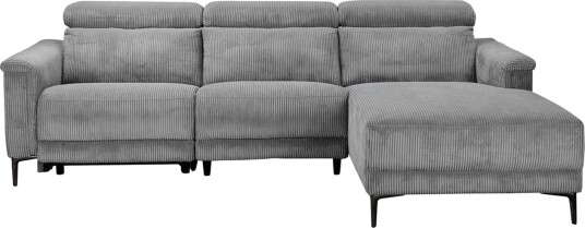 Lund Reclinersofa 3 seter Grå