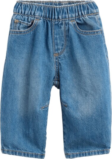 GAP Baby Brannan Bear Pull On Barrel Jeans Blue 74/80