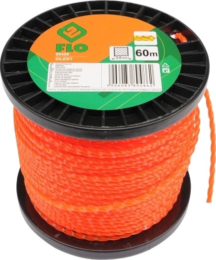 Flo Toya Sa Poland Trimmerline Til Gresstrimmer | Snodd «Silent» | 3,0 Mm X 60 M 89486