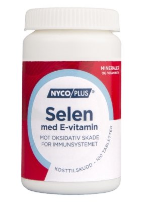 Nycoplus selen med E vitamin tabletter 100 stk