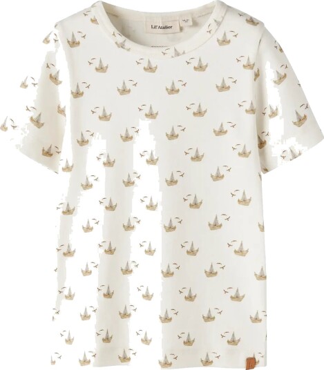 Lil"Atelier Nmmgayo Sor Ss Slim Top Lil Cream 116 Lil"Atelier Nmmgayo Sor Ss Slim Top Lil Cream 116