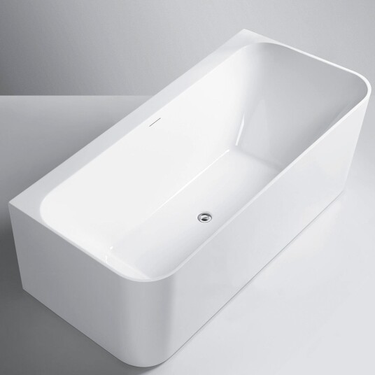 Sanipro Badekar Sense Back-to-wall 170 Hvit Matt / 170cm Sanipro Badekar Sense Back-to-wall 170 Hvit Matt / 170cm