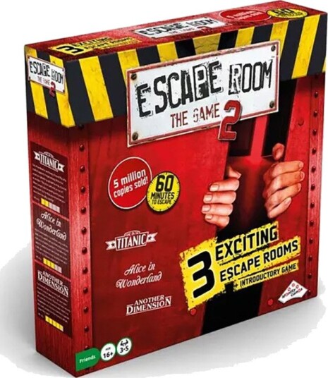 Games Escape Room 2 Kortspill Norsk Versjon 16+ År Uten Batterier