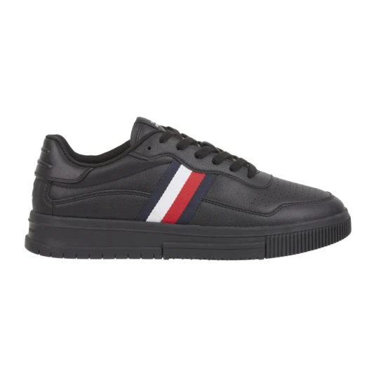 Tommy Hilfiger Herre Sko Svart 40 EU