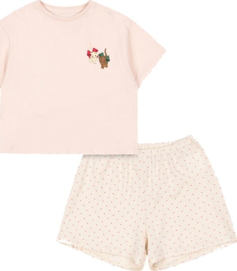 Konges Sløjd Shorts Sett Famo Box Passform Piruett Dot/Kreol Konges Sløjd 74 Shorts Rosa