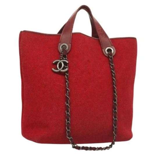 Chanel Vintage Dame Rød