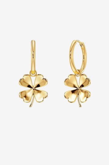 Edblad Øreringer Lucky Hoops Gold Gull