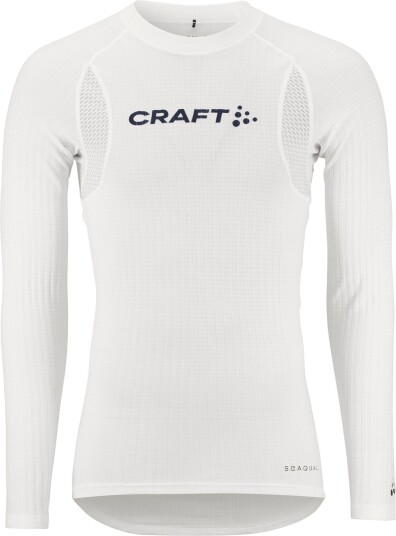 Craft Men'S Active Extreme X Cn Long Sleeve White/Blaze L Craft Men'S Active Extreme X Cn Long Sleeve White/Blaze L