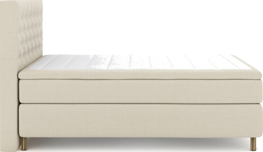 Select No 6 Kontinentalseng 140x200 Fast/Medium Watergel Beige/Kobberben