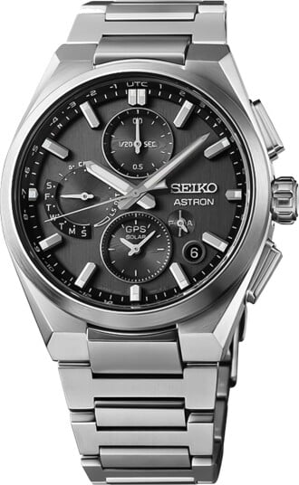 Seiko Herreklokke SSH163J1 Astron Sort/Titan Ø42 mm Seiko Herreklokke SSH163J1 Astron Sort/Titan Ø42 mm