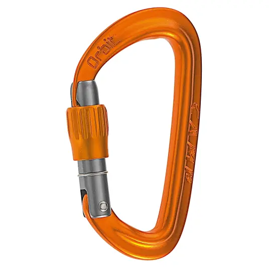 Skrukarabiner Camp Orbit Lock Carabiner Orange Skrukarabiner Camp Orbit Lock Carabiner Orange