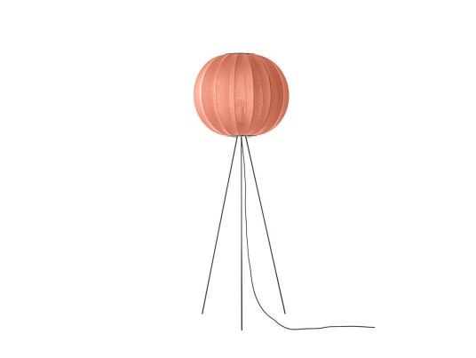 Made By Hand - Knit-Wit 60 Round Gulvlampe Høy Coral