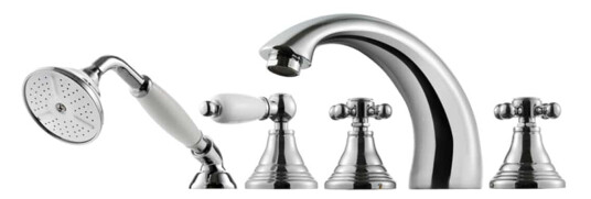 Tapwell Fblv040 Classic CR 5-hulls Krom (TA-8111862)