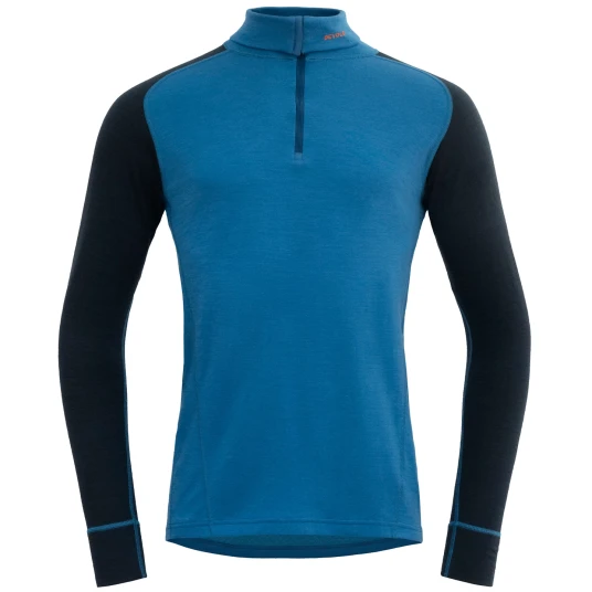 Devold Duo Active Merino 205 Zip Neck Man Blå XXL Devold Duo Active Merino 205 Zip Neck Man Blå XXL